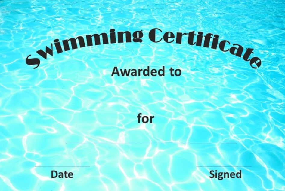Anything You Should Know About Swimming Pool Certificate