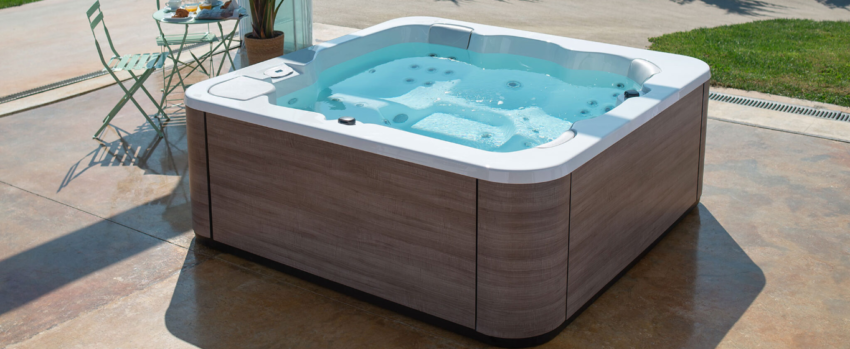 rigid foam hot tub in the UK